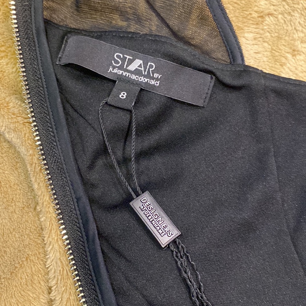 NWT STAR by Julien Macdonald Fit & Flare Dress Size 8 - Picture 6 of 8